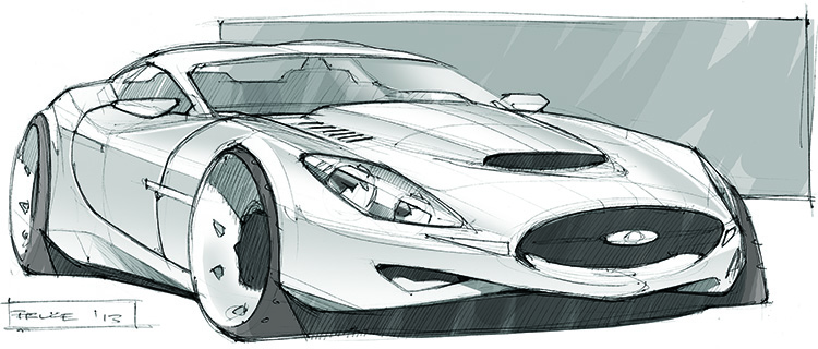 Jaguar Concept Sketch