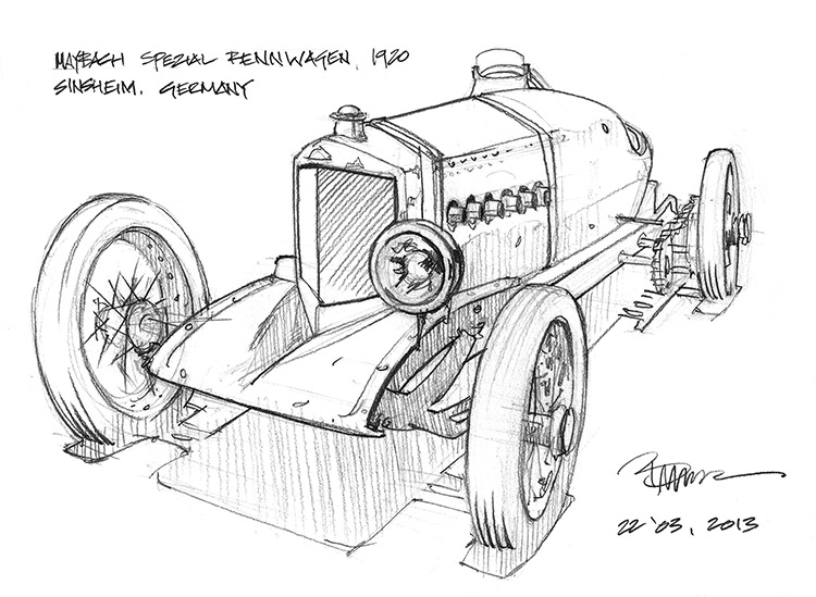 1920 Maybach Spezialrennwagen