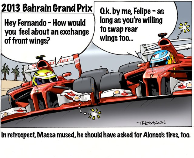 2013 Bahrain Gp Thomson