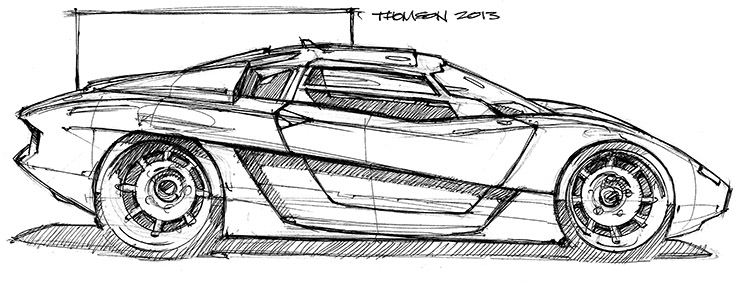 LP 400 concept - side