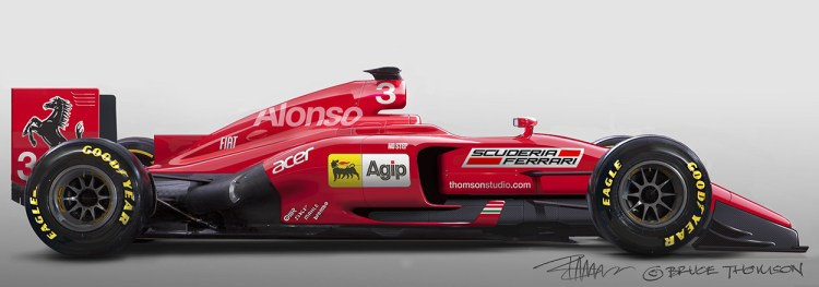 Ferrari F1 thomson