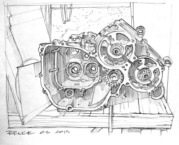 Half engine