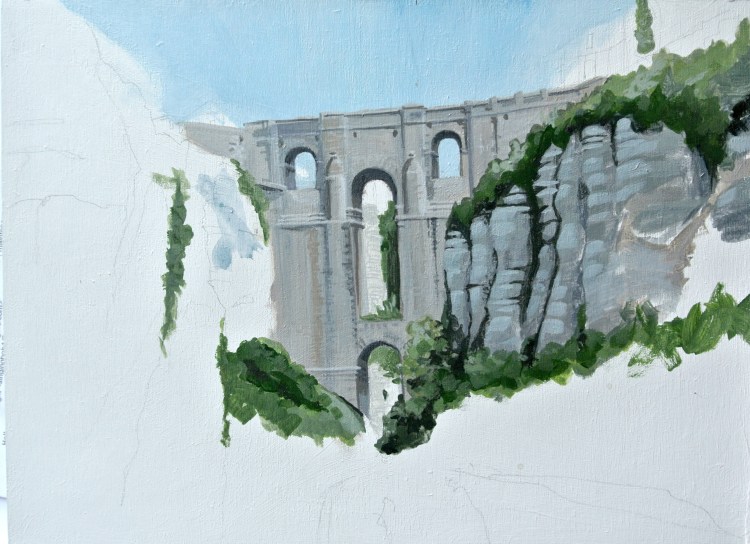 Bridge at ronda (wip)