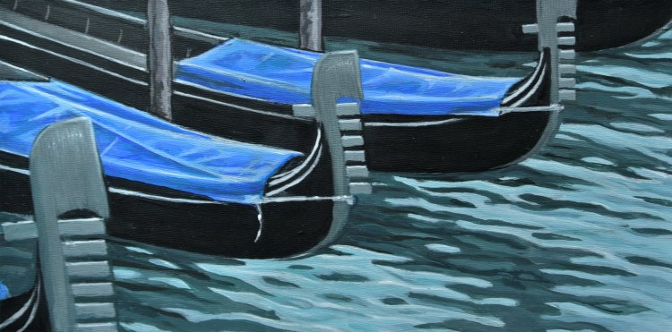 Venice gondolas